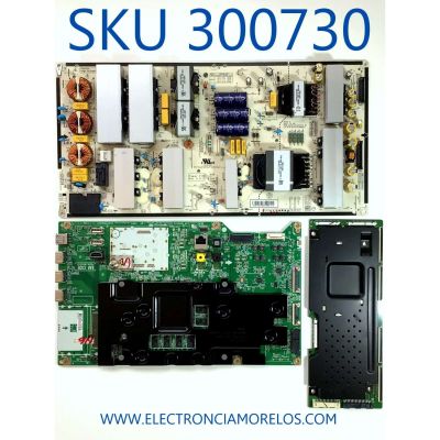 KIT TARJETAS PARA TV LG / MAIN EBT64926703 / EAX67685603(1.1) / FUENTE EAY64748901 / EAX67914301(1.6) / T-CON 6871L-5866A / 6870C-0745B / MODEL OLED65C8PUA BUSWLJR